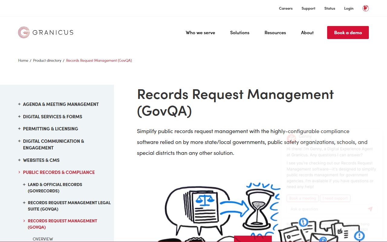 West Palm Beach public records center phone directory online submission page