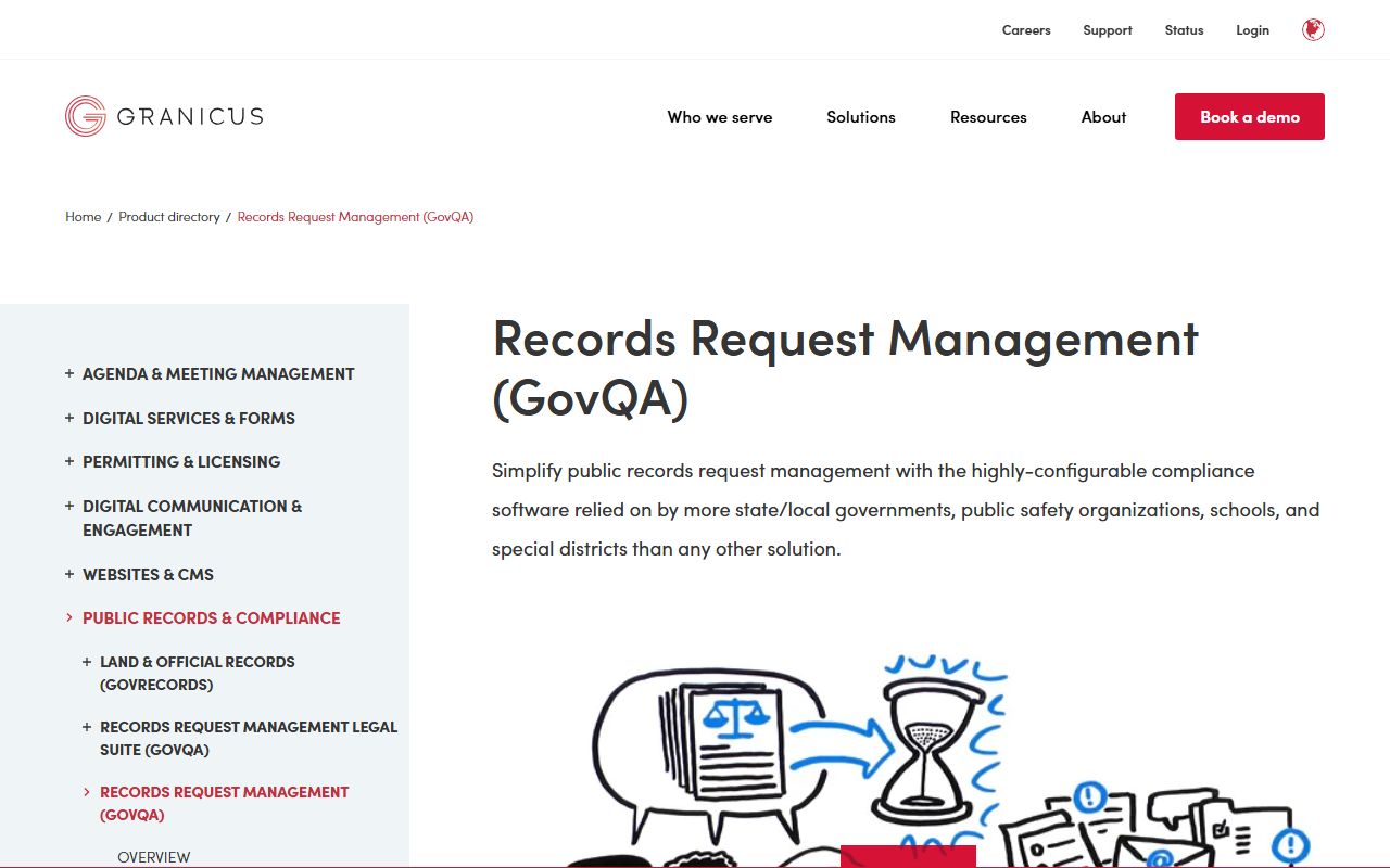 Jacksonville and Duval County GovQA public records request center